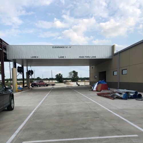 Carport Port Awning - Vinyl RTA Lettering